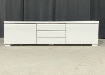 Biała szafka RTV, sideboard, komoda