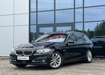 BMW 525 Bixenon LED El.klapa Skóra Asystent Czujniki Navi Hak Serwis GWARA…