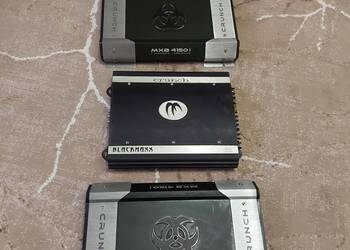 Wzmacniacze samochodowe  car audio Crunch blackmaxx made in USA