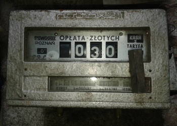 Stary taksometr ploltax  2