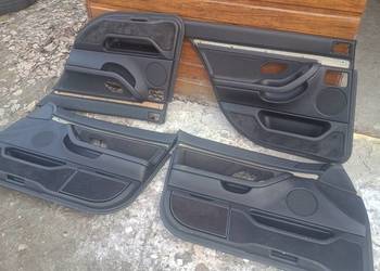 tapicerka boczki welurowe BMW e38 kpl