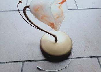 Lampa, kinkiet szklany.