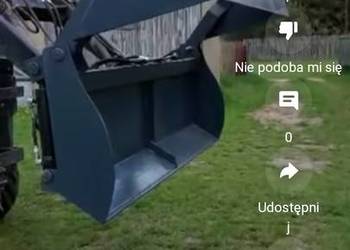Łyżka 2m otwierana hydraulicznie na euroramke