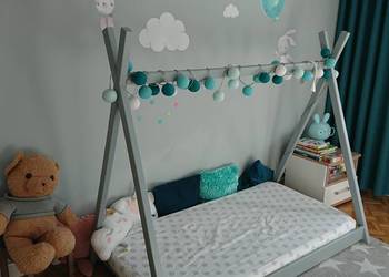 Łóżeczko dziecięce tipi 180x100 cm. Materac Gratis!
