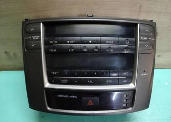 LEXUS IS II 06r panel klimatyzacji radia 758950