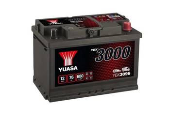 Akumulator YUASA YBX3096 76Ah 680A P+ Radomsko, Brzeźnicka 58