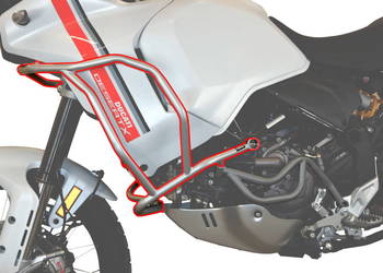 Gmole górne HEED do Ducati DesertX - srebrne
