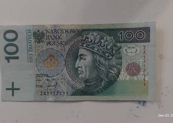 100 zł 1994 IA 1117111 kolekcjonerski