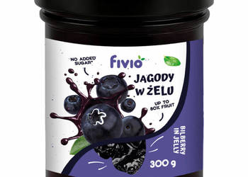fivio Owoce w żelu - jagoda 300g