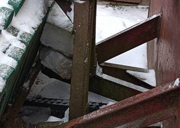 Sprzedam solidny zgarniacz do śniegu/ziemi