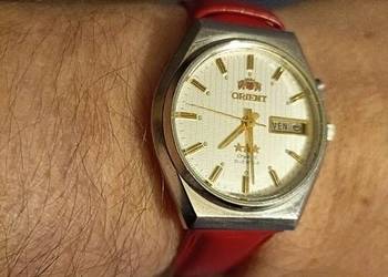 Orient three star automat data dzień minuta godzina sekunda świetna jakośc