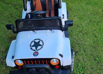 Auto samochód na akumulator JEEP FULLTIME 4x4 pojazd dla dzieci DUŻY