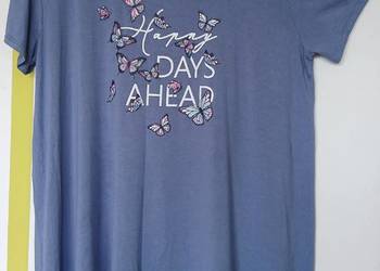 XXL(52/54) Bluzka/ t-shirt/ tunika o linii A  Janina