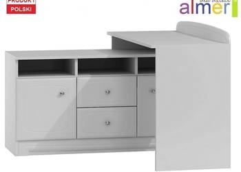 BIANCO NB16 biurko narożne dla dziecka 120x120 w.74
