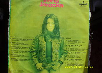 + LP , pop ; IRENA JAROCKA--W CIENIU DOBREGO DRZEWA. .