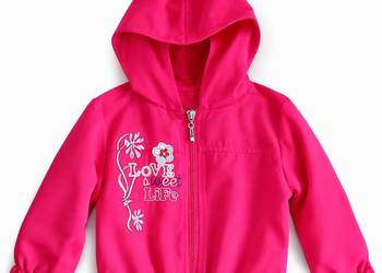 Kurtka dziecięca dla dziewczynki 100% bawełna