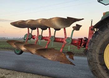 Pług obrotowy 4 skibowy kverneland vd 85 ładne elementy