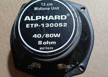 Głośnik średnitonowy12cm Alphard ETP-1300S2