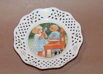 Ażurowy talerzyk Jenny Nystrom Nr 3