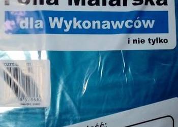 Folia malarska Blue Dolphin dla wykonawców 4X5m, super mocna