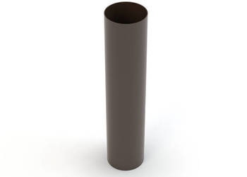 Rura spustowa Gamrat 110mm PVC 4mb Brąz