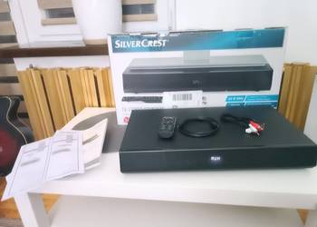 Głośnik stereo soundbar 60 W RMS Silver Crest SSB 60 A1 z pilotem i pudełki