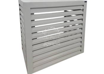 Osłona klimatyzatora – pompy ciepła 120x40x140 cm biały ID1148