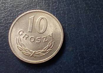 Stare monety 10 groszy 1972 PRL Polska piękna