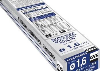 Elektroda rutylowa 1.6x300 mm GY38 (210 szt.) 085114GYS