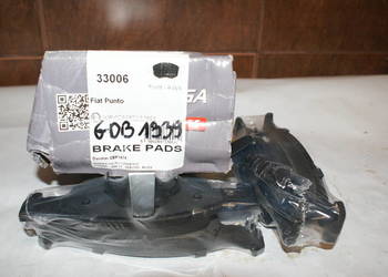 Klocek hamulcowy kpl. przód pasuje do: FIAT PUNTO; LANCIA