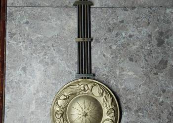 711 Wahadło rusztowe zegara Junghans ślązak zdobione 11cm dł 33cm