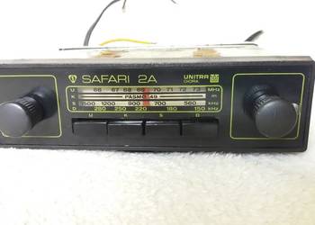 Safari 2 UNITRA Diora Radio samochodowe lata 70-te Fiat Syrena
