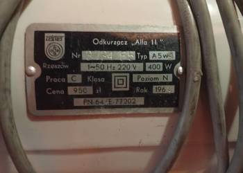 Odkurzacz alfa 2 PRL