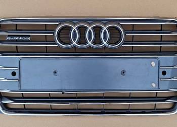 AUDI A4 B9 S-LINE QUATTRO GRILL ATRAPA CHŁODNICY EMBLEMAT 8W0853651AB