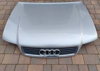 Maska Pokrywa Silnika Atrapa Grill Audi A4 B5 Lift Srebrna LY7W