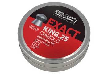 Śrut JSB Diabolo Exact King 6.35mm, 350szt (546298-350) Śrut JSB Diabolo Exact King 6.35mm, 350szt (546298-350)
