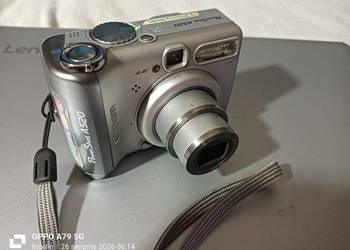 Canon PowerShot A520–Retro Digital–Sprawny! Zestaw: SanDisk 2GB+aku