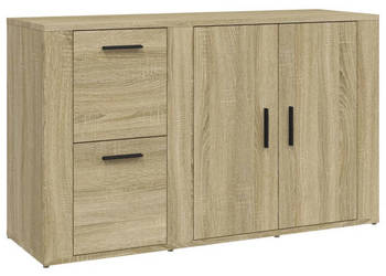 Szafka dąb sonoma 100x33x595 cm materiał drewnopochodny WM-820999