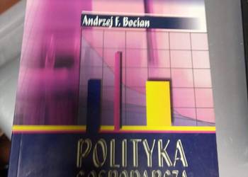 Polityka gospodarcza antykwariat księgarnia studia