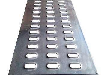 Blacha aluminiowa Lohr 40x200cm PRODUCENT Najazd Laweta Platforma Rampa
