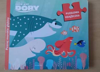 Książka książeczka z puzzlami - Gdzie jest Dory