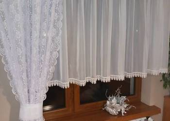 Firany- komplet na karnisz 200-220cm