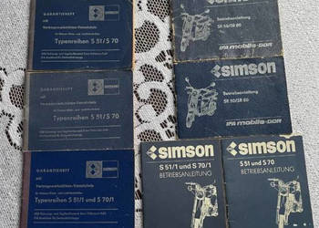 Instrukcja obsługi Simson S51 sr50