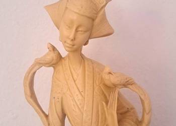 azjatycka wysoka figura kobiety Gejszy - vintage