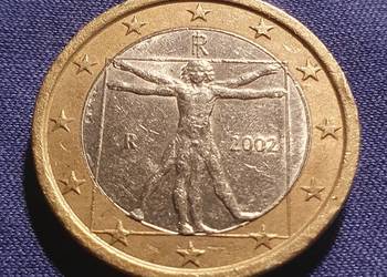 1 euro 2002,Włochy Leonardo Da Vinci