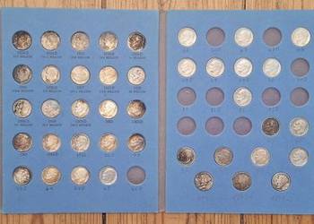 Zestaw Monet USA 1941 - 1972 (10c x 66 sztuk)