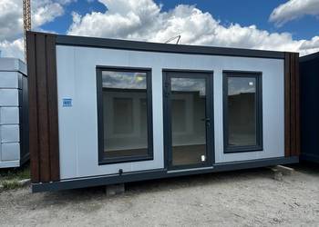 KONTENER PAWILON HANDLOWY 3×6 NOWY OPEN SPACE