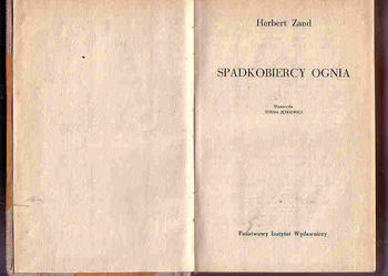 (3634) SPADKOBIERCY OGNIA - HERBERT ZAND