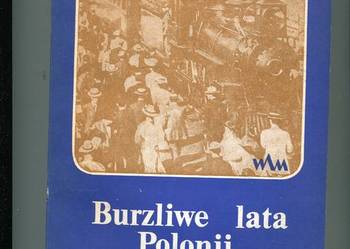 Burzliwe lata Polonii Amerykańskiej Wspomnienia i listy ...