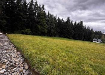Działka budowlana Podłopień 1196 m² gmina Tymbark